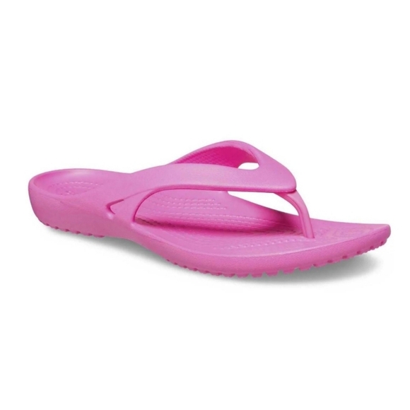 Crocs Women’s Kadee II Flip Flop S10 Electric Pink - Picture 8 of 8
